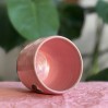 Keraminis puodelis ŠIRDELĖ - Juoda magnolija
