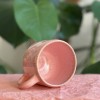 Keraminis puodelis su ąsele ŠIRDELĖ - Magnolija